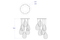 Votive Chandelier