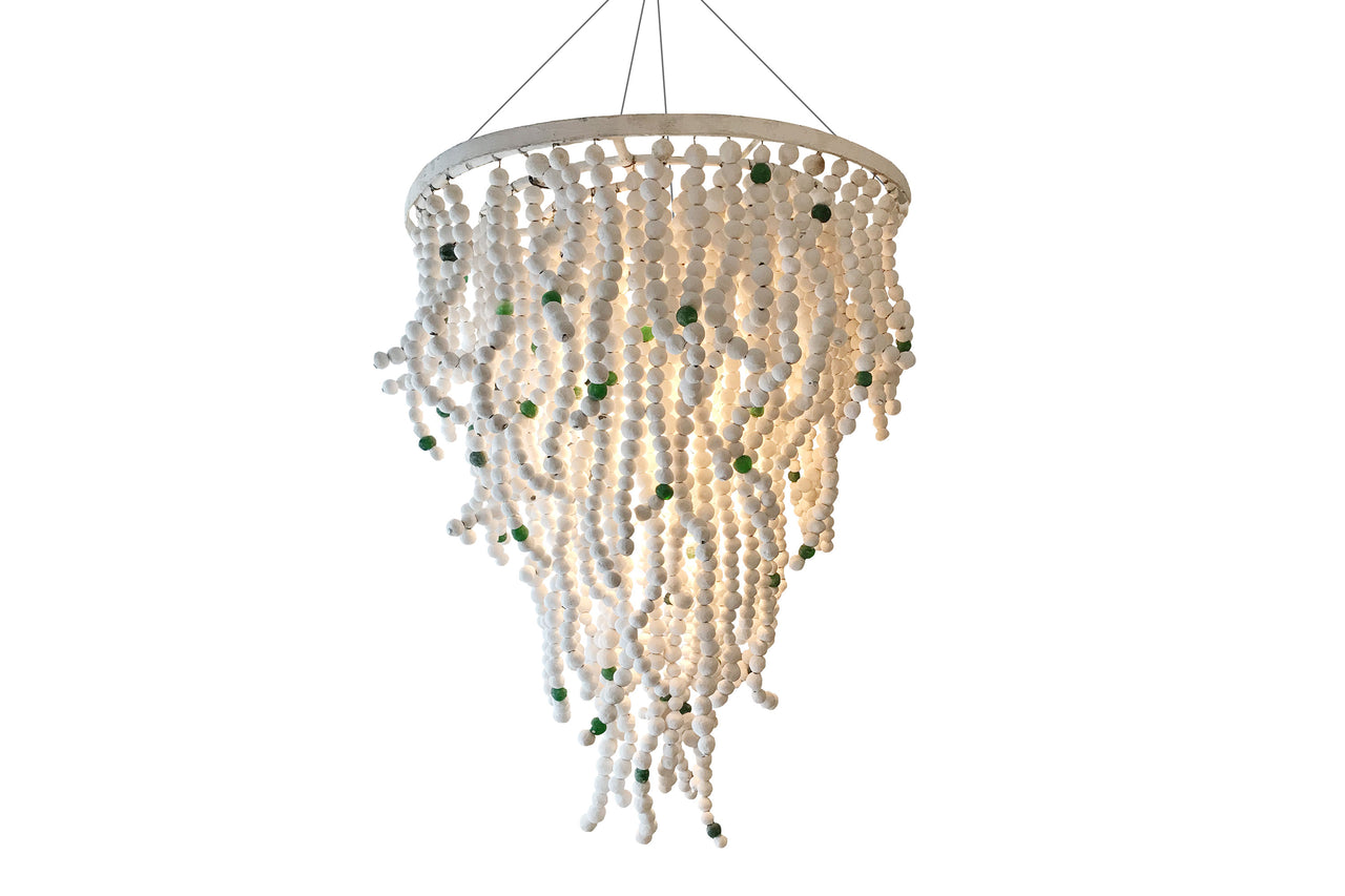 Mud Bead Chandelier