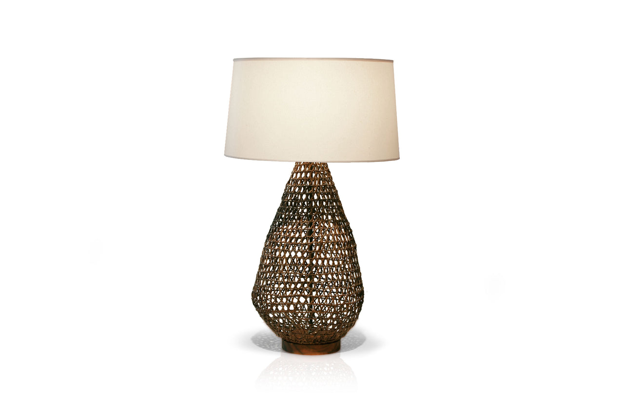 Rattan Table Lamp
