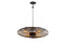 Wire Wheel Pendant Light