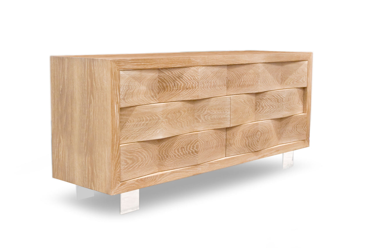 Cubist Chest on Steel